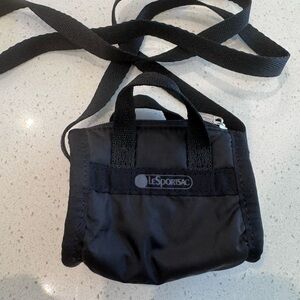 LeSportsac Black Mini Shoulder Bag